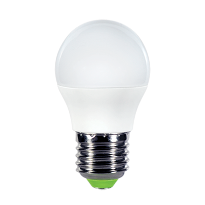 Лампа светодиодная LED-ШАР-ECO 5Вт 230В Е14 4000К 375Лм (груп. уп.5) IN HOME 4690612013732 в Ярославле