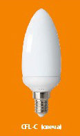 Лампа энергосберегающая VOLPE. Картонная упаковка С35220240V11WE142700K