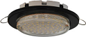 Светильник встраиваемый потолочный Ecola GX53 DGX5315 черный 18х100 FB53EFECD