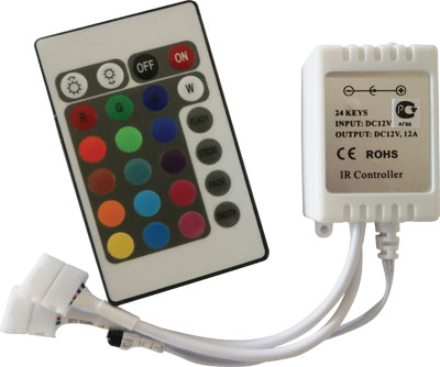 Ecola Контроллер 12V 144W 12A RGB c ИК пультом CRS144ESB