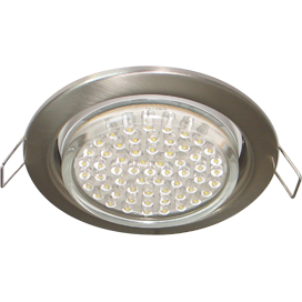 Ecola GX53 H4 Downlight without reflector_satin chrome (светильник) 38х106 - 2pack FS53P2ECB