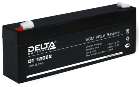 Батарея аккумуляторная 12В 2.2А.ч Delta DT 12022 в Ярославле
