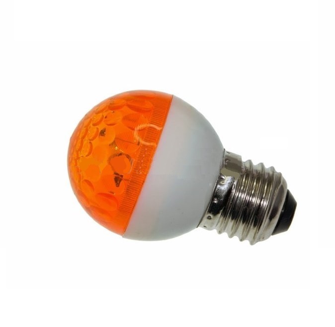 Строб-лампа 5млн вспышек E27 12Вт 220В IP54 50мм оранж. Neon-Night 411-121 в Ярославле