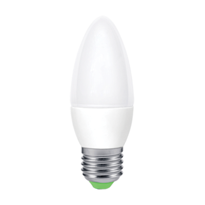 Лампа светодиодная LED-СВЕЧА-ECO 5Вт 230В Е27 4000К 375Лм (груп. уп.5) IN HOME 4690612013725 в Ярославле