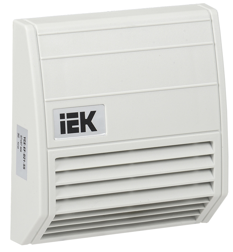 Фильтр c защитным кожухом 97x97мм для вент-ра 21 м3/час IEK YCE-EF-021-55 в Ярославле