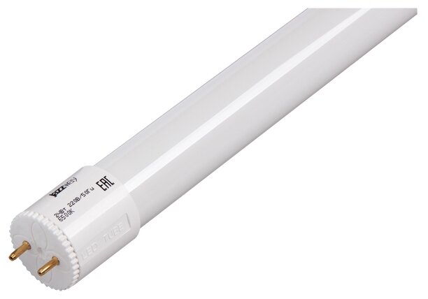 Лампа светодиодная PLED T8-1500GL 24Вт линейная 6500К холод. бел. G13 2000лм 185-240В JazzWay 103255 в Ярославле