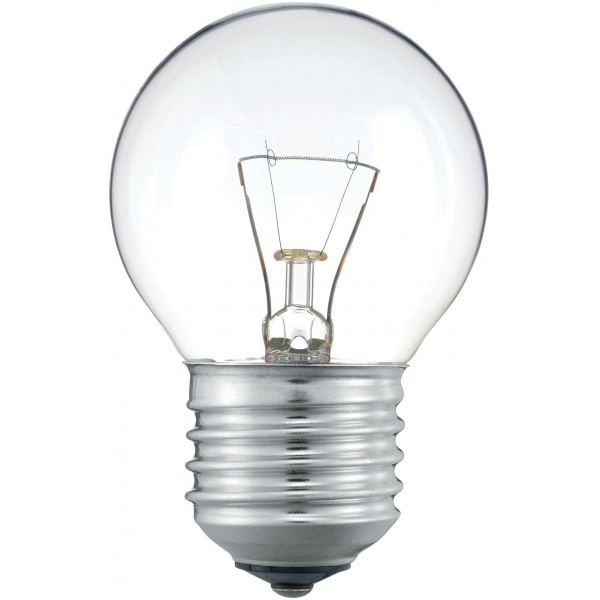 SC CL 40W E27 электрическая лампа шарик прозрачная Comtech (10/100)