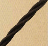 BIRONI Витой провод 3*2,5, цвет коричневый глянец B1-435-072