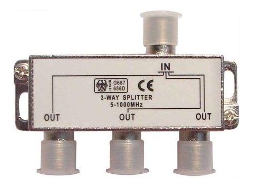 Splitter на 3TV 5-1000MHz без штекера 05-6022