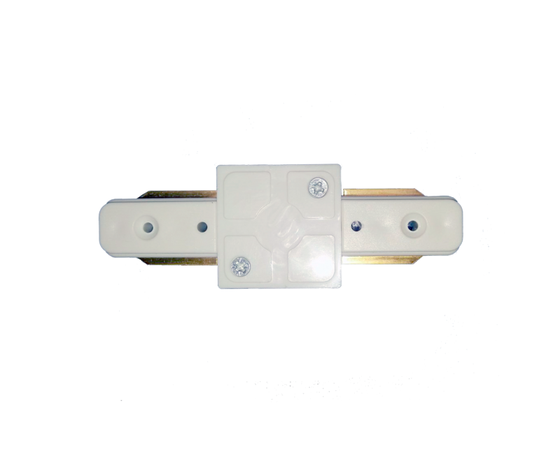 Коннектор для трекового светильника SC-1 прямой белый LLT 4690612008646