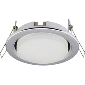 Ecola Light GX53 H4 LED светильник Хром встр. GX53 LED 6,0W 2800К матовое стекло 38x106 TC5W60ELC