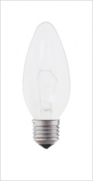 SB FR 60W E27 электрическая лампа свечка матовая Comtech (10/100)
