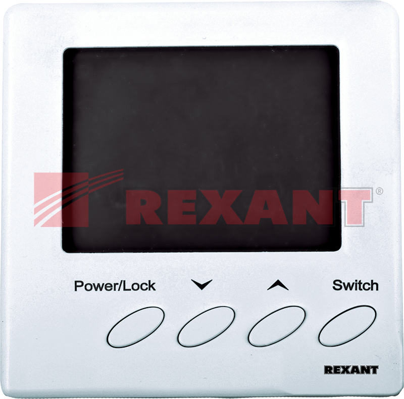 Терморегулятор с дисплеем и автоматическим программированием (3680Вт) REXANT 51-0534