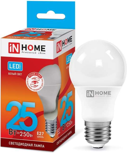 Лампа светодиодная LED-A70-VC 25Вт 230В E27 4000К 2380Лм IN HOME 4690612024080