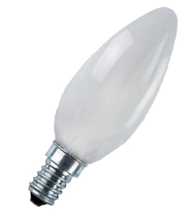 SB FR 60W E14 электрическая лампа свечка матовая Comtech (10/100)