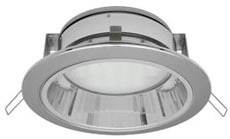 Ecola GX70-H6R светильник хром встр. с рефл.  65x171 FC70R6ECB