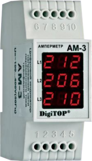 Амперметр DigiTop Ам-3