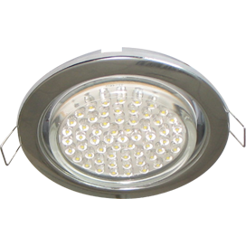 Ecola GX53 H4 Downlight without reflector_chrome (светильник) 38x106 - 2pack FC53P2ECB