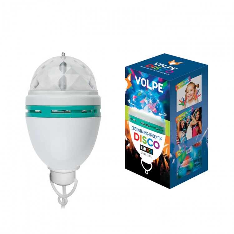 Светодиодный светильник-проектор многоцветный ТМ VOLPE ULIQ303-0090