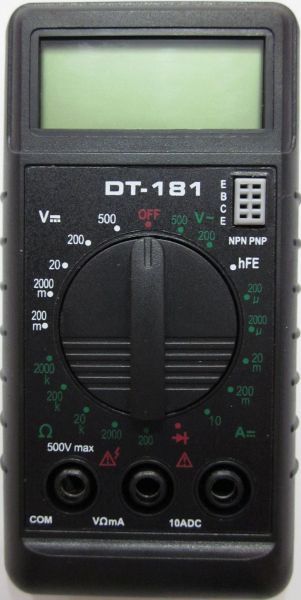 Мультиметр DT 830B 61/10/218