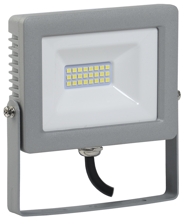 Прожектор СДО 07-20 LED 20Вт IP65 6500К сер. IEK LPDO701-20-K03