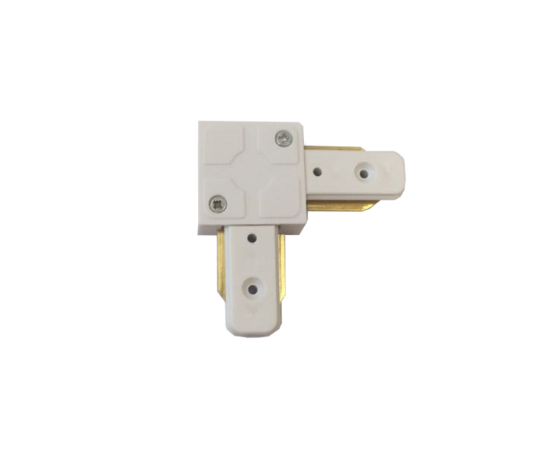 Коннектор для трекового светильника AC-1 угловой белый LLT 4690612008653 