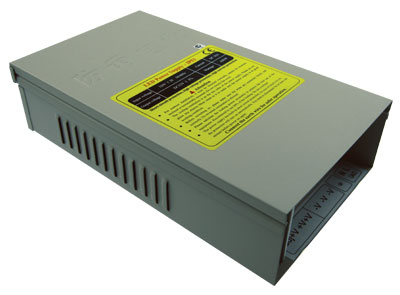 Ecola Блок питания для св/д лент 12V 400W IP53 225х145х66 вентилятор (брызгозащит.) B3L400ESB