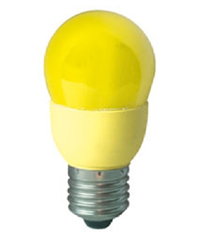 Ecola globe Color 9W 220V E27 Yellow Желтый 91x46 K7CY09ECB