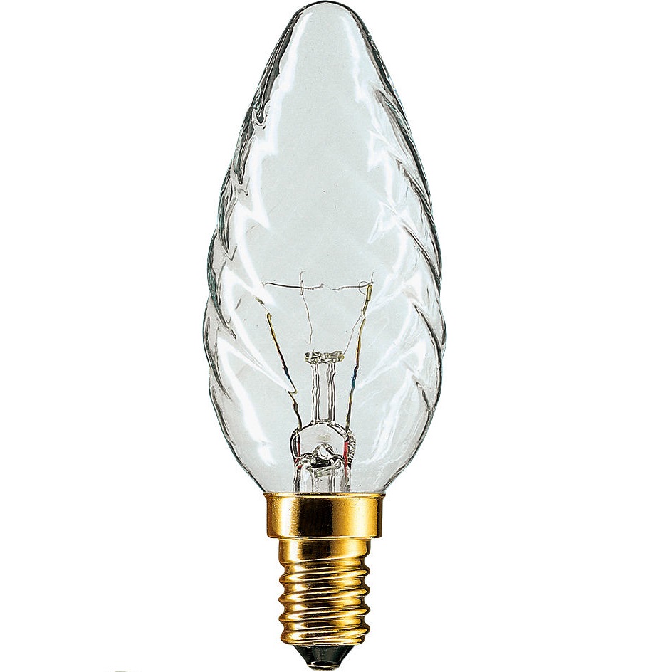 Лампа накаливания Deco 60Вт E14 230В BW35 CL 1CT/4X5F Philips 921502044219 / 871150001358338