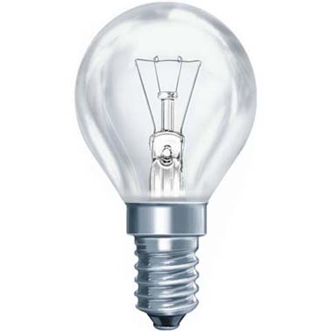 SC CL 40W E14 электрическая лампа шарик прозрачная Comtech (10/100)
