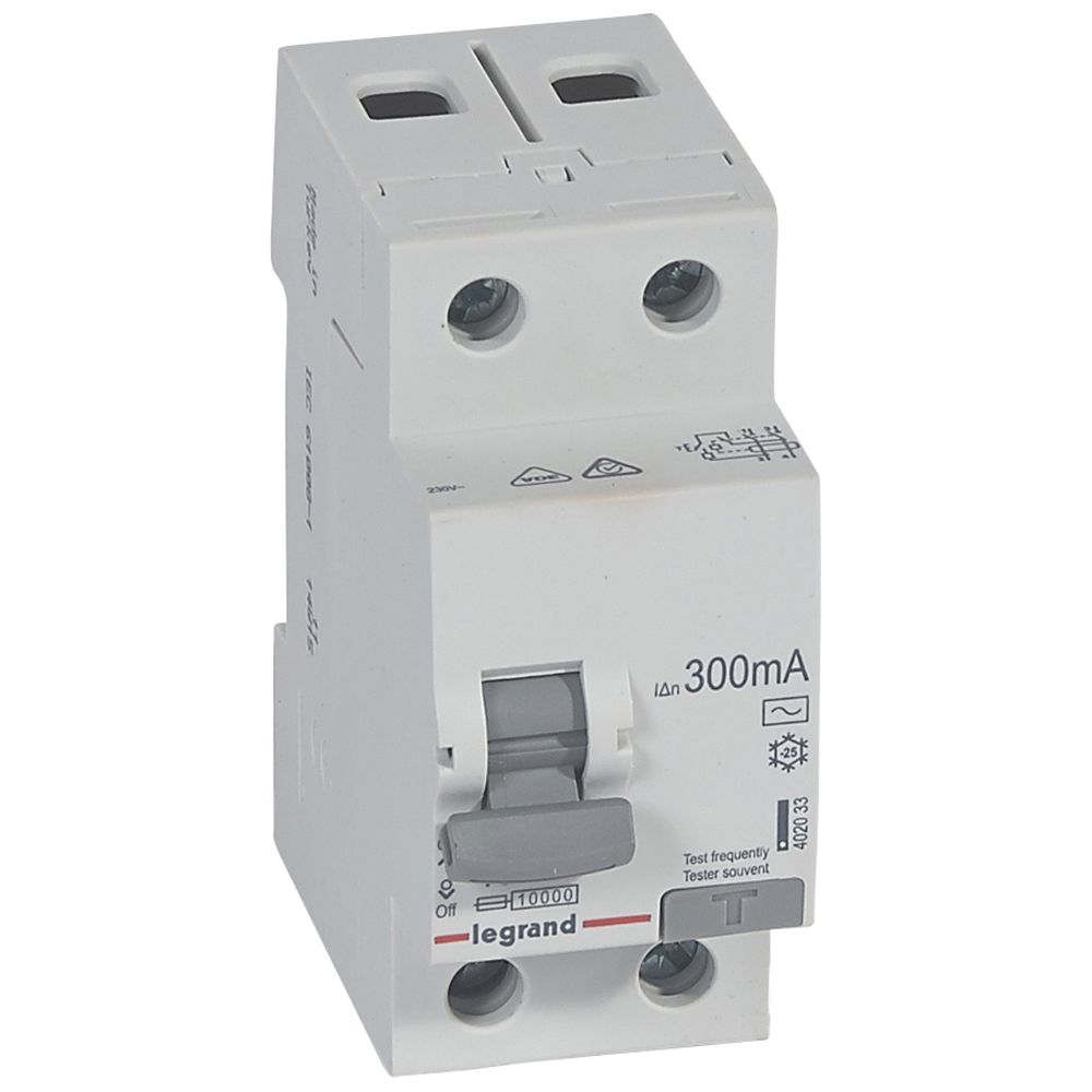 Выключатель диф. тока 2п 40А 300мА тип AC RX3 Leg 402033