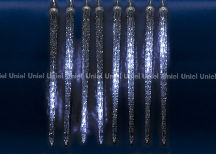 Занавес светодиодный фигурный «Сосульки» Uniel, ULD-E3005-300/DTK BLUE IP44 ICICLE 