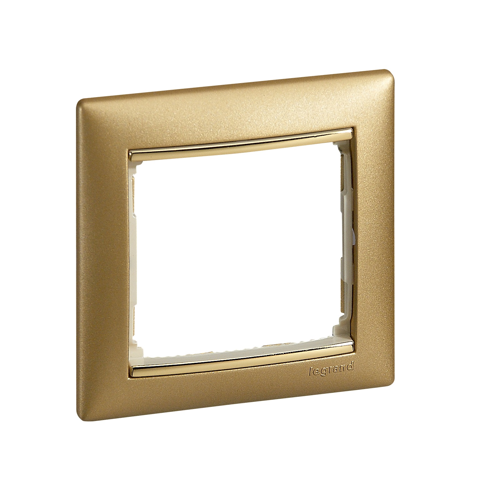 Рамка 1-м Valena матовое золото Leg 770301