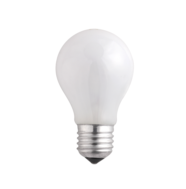 Лампа накаливания A55 240V 75W E27 frosted (БМТ 230-75-5) JazzWay 4610003320492 в Ярославле