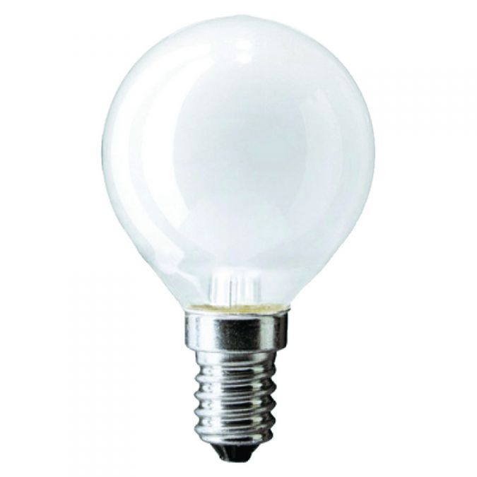 SC FR 60W E14 электрическая лампа шарик матовый Comtech (10/100)